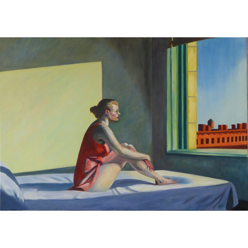 Tableau acrylique par Gérard ALVERNI intitulé: Morning Sun